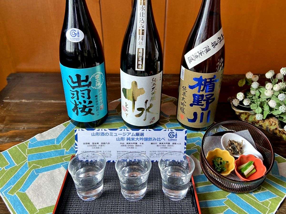 【ご案内】酒のミュージアムとコラボした「日本酒の飲み比べセット」が人気です！